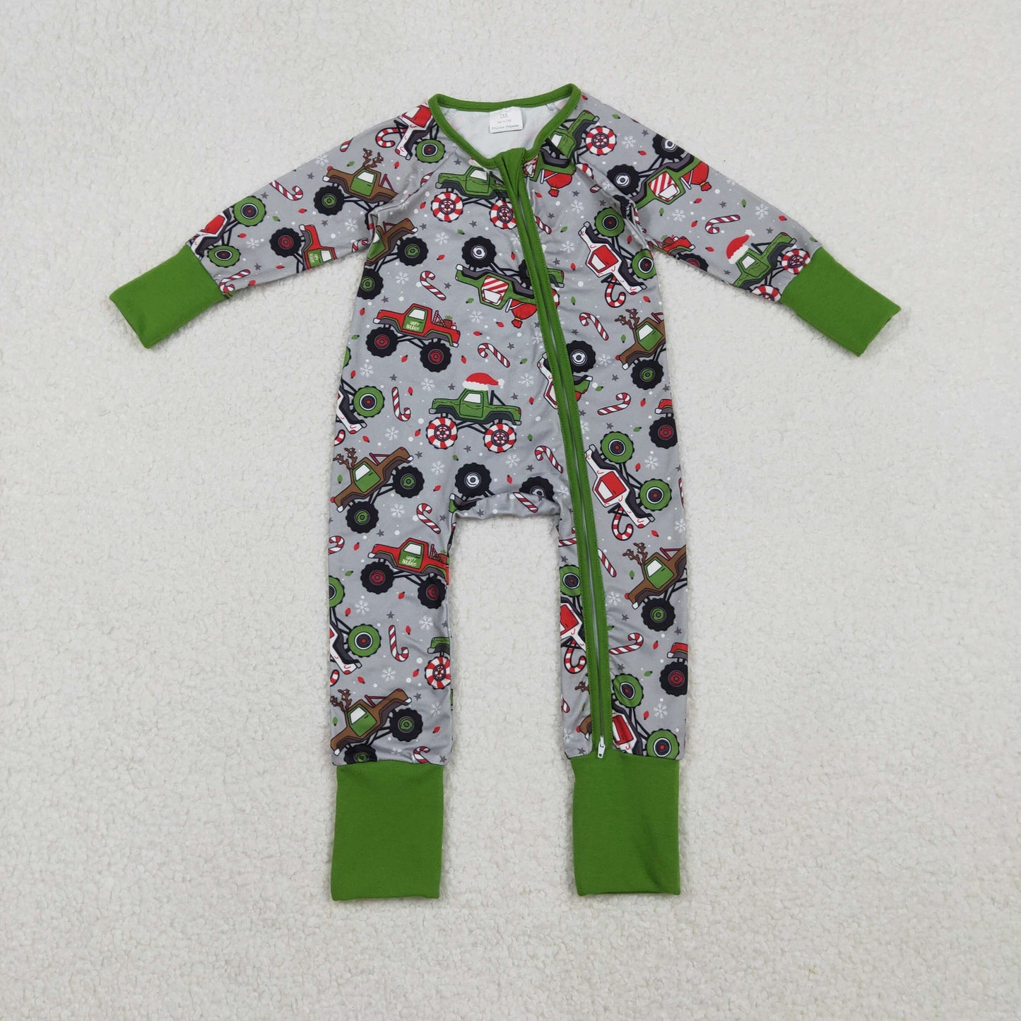 LR2669 Merry Christmas boy summer romper 202511 RTS