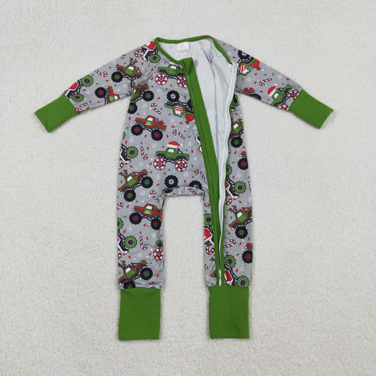 LR2669 Merry Christmas boy summer romper 202511 RTS