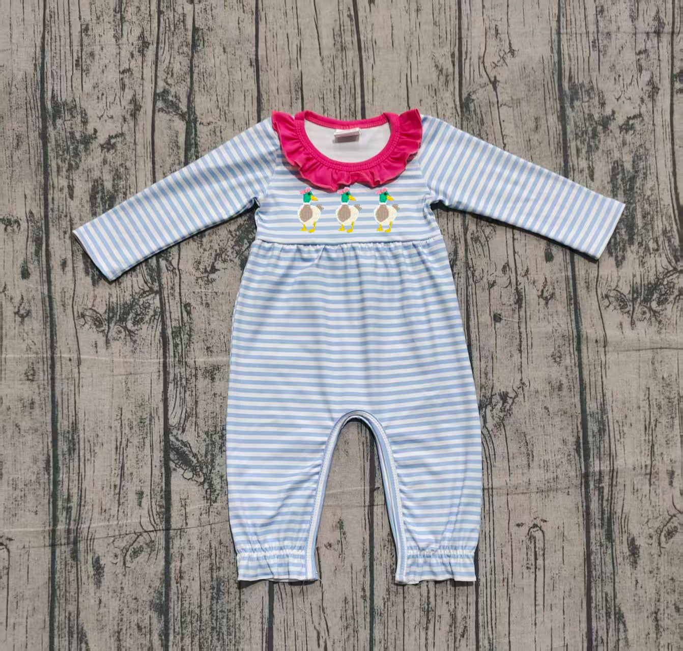 LR2738 duck bow girl summer romper 202509 preorder