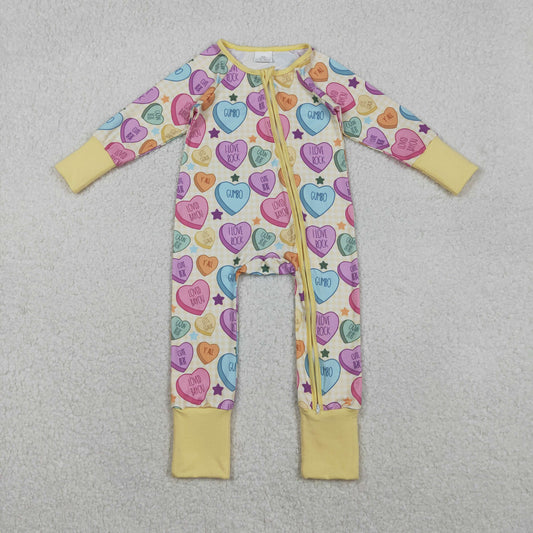 LR2778 LOVE girl summer romper 202511 RTS