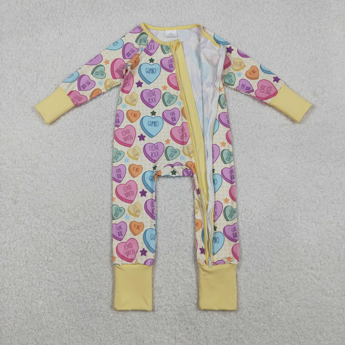 LR2778 LOVE girl summer romper 202511 RTS