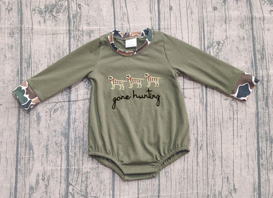 LR2836 embroidery boy camo romper 202511 preorder