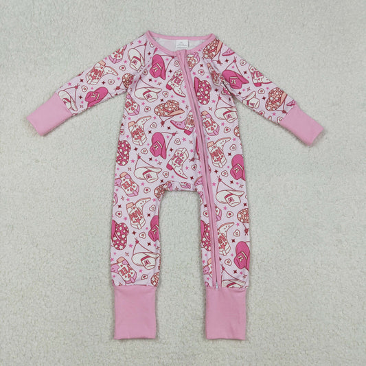 LR2855 BOOTS girl romper 202512 RTS