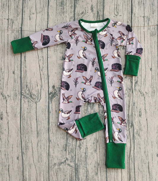 LR2886 duck  girl romper 202511 preorder