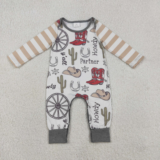 LR2977 hat boots bow girl romper 202512 RTS