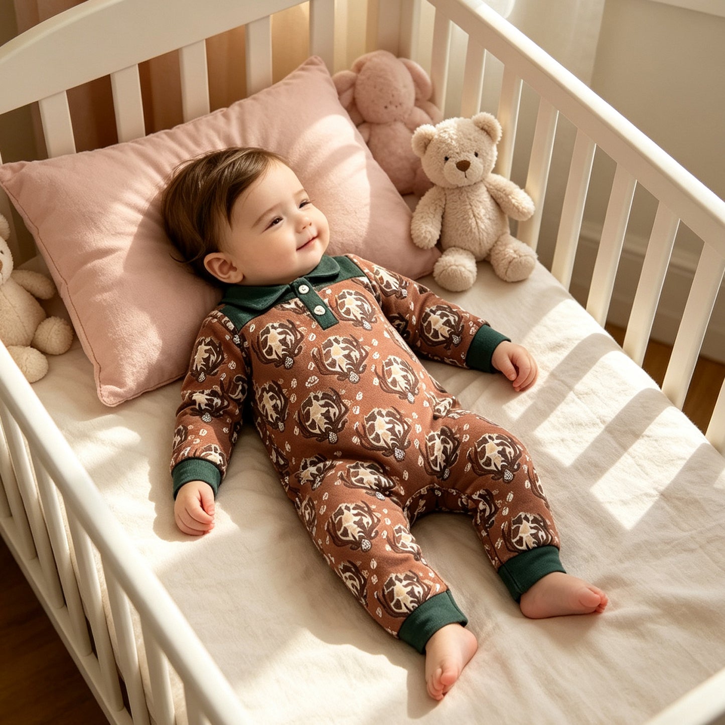 RTS LR3013 Cute Print Baby Long Sleeve Romper casual outfit 202608