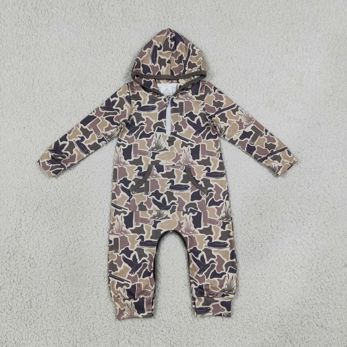LR3029 camo duck fall girl romper 202608 RTS