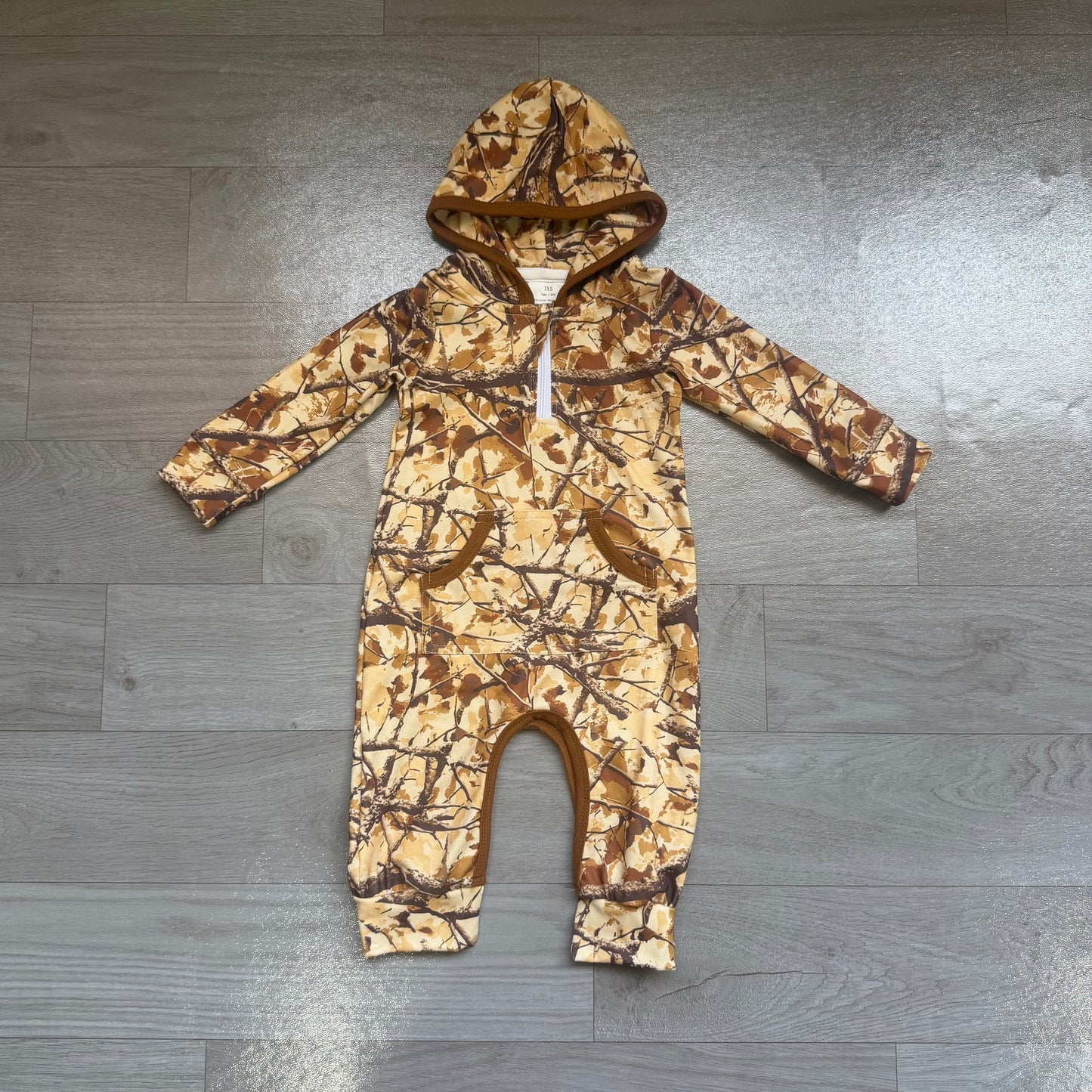 LR3033 camo hoodie boy romper 202607  preorder