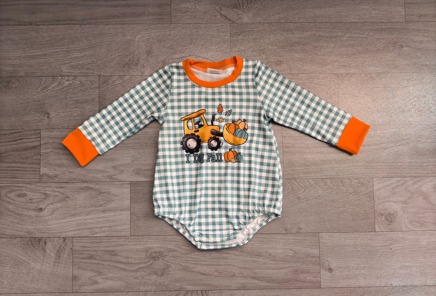 RTS LR3232 Animal Print Long Sleeve Baby Romper 202608