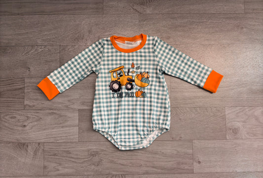 RTS LR3232 Animal Print Long Sleeve Baby Romper 202608