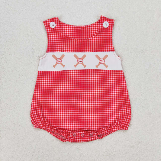 SR1338 baseball girl romper 202405 RTS