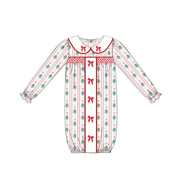 NB0048 Christmas baby girl boy born gown  romper preorder 202506