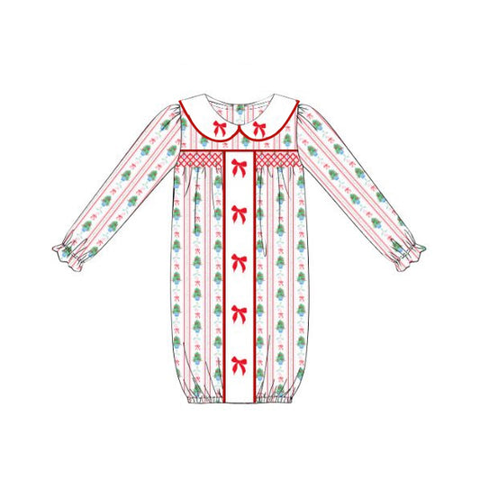 NB0048 Christmas baby girl boy born gown  romper preorder 202506