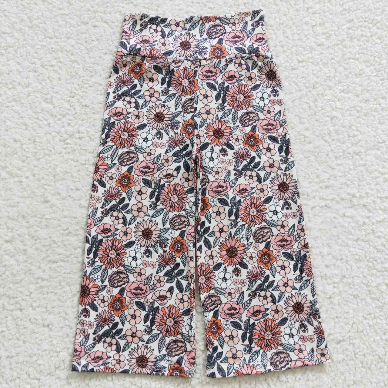 P0154 western flowers girl long pants 20230531 RTS