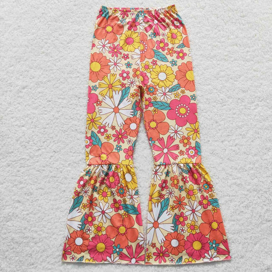 P0172 adult long pants flower 20230731 RTS