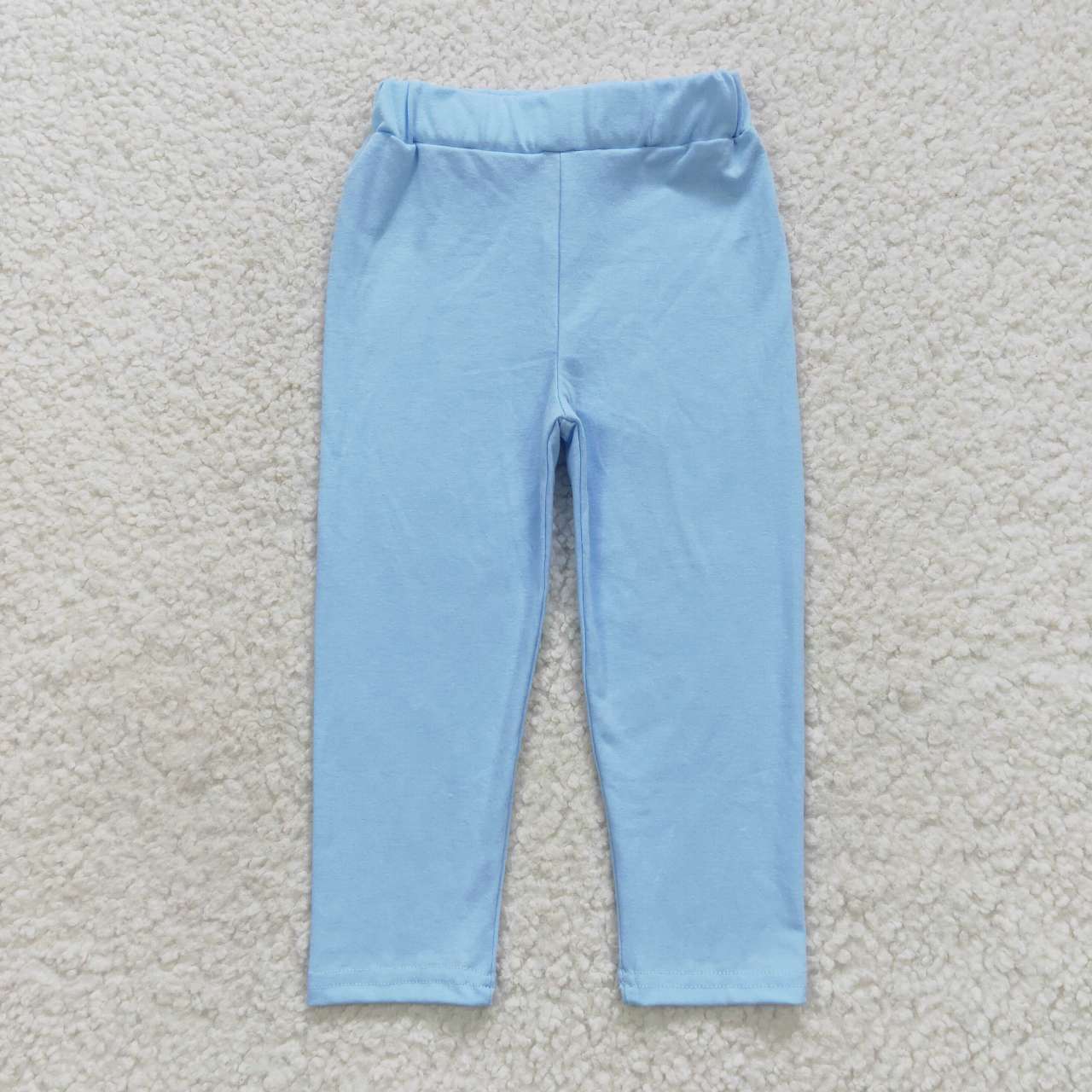 P0209 girl  blue cotton long pants 20230927 RTS