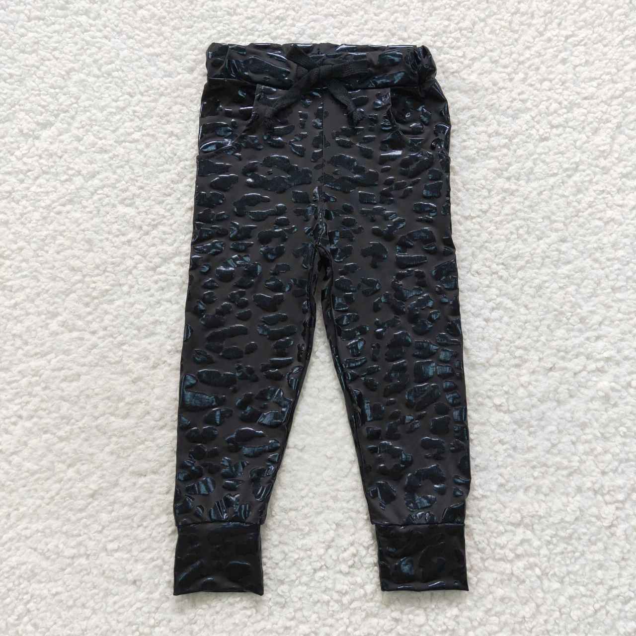 P0219 long pants sequin boy girl kids jogger legging preorder 20230727 RTS