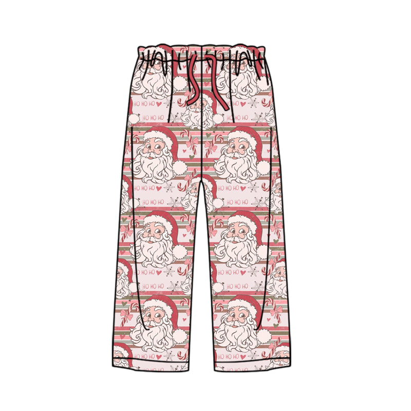 成人P0274 men dad adult Christmas Santa long pants 20230731 preorder