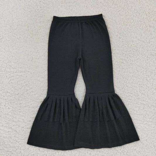 P0282 cotton western tassel black girl bell bottom pants 20230925 RTS
