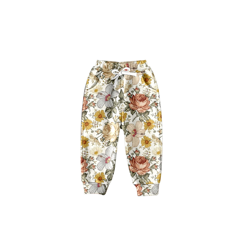 P0284 flower girl Jogger long pants 20230816  RTS