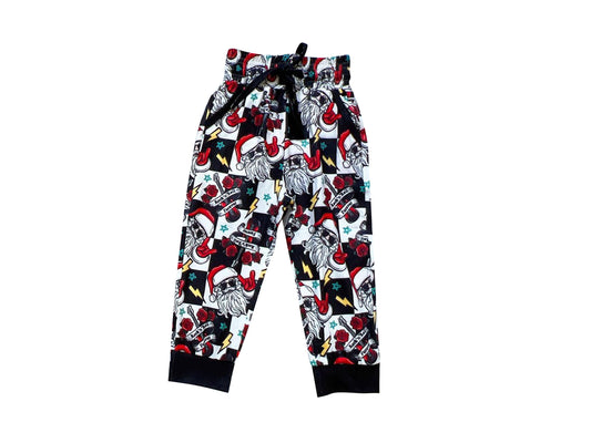 P0288 Christmas santa girl Jogger long pants 20230817 preorder
