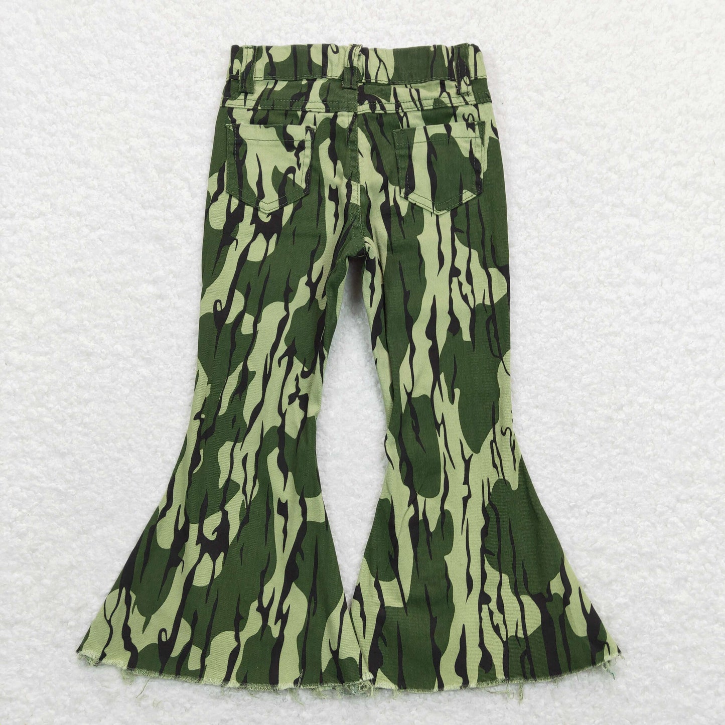 P0372 camo green girl denim jeans preorder 202401