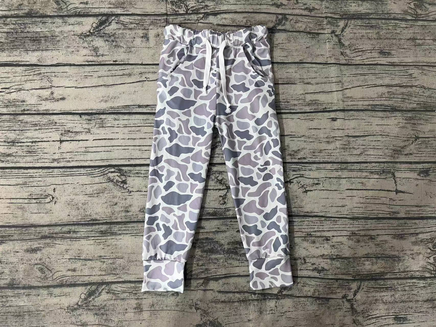 P0420 RTS kids camo Jogger long pants