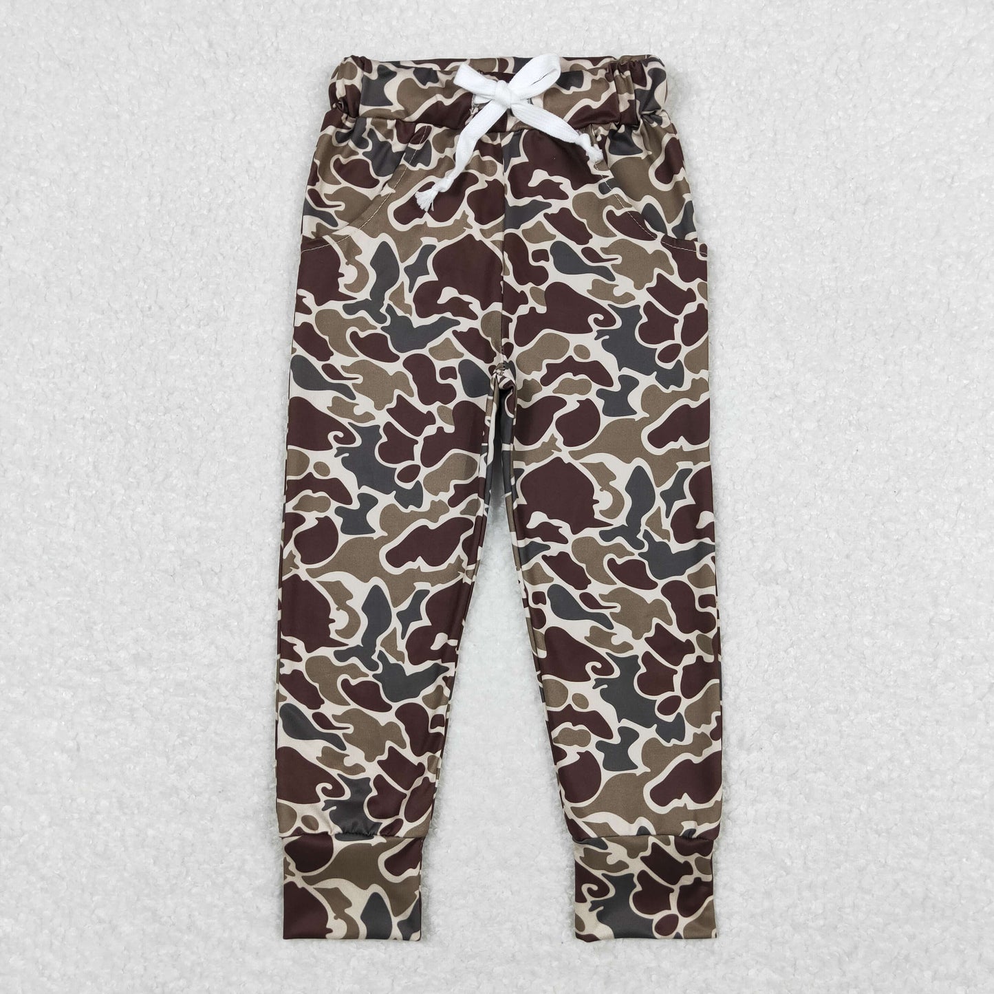 P0433 kids camo Jogger long pants rts