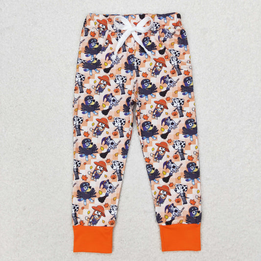 P0476 RTS blury dog Halloween kids pants 202406