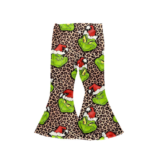 P0482 Christmas grinch western denim jeans pants 202405 PREORDER