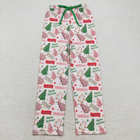 P0490 adult Men Christmas long pajamas pants 202408 RTS