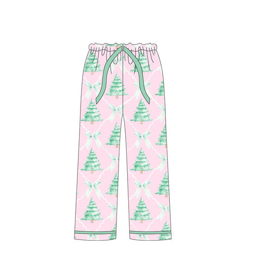 P0491 成人女 adult Christmas camo long pajamas pants 202405 preorder sibling