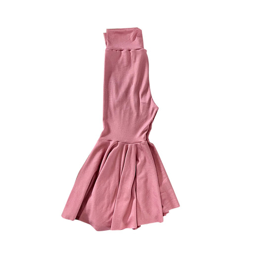P0494 kids girl pink long bell pants  202405  preorder