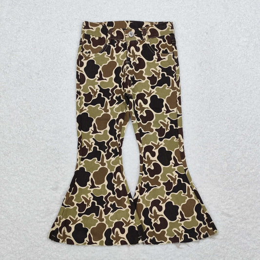 P0529 camo kids bell long pants 202408