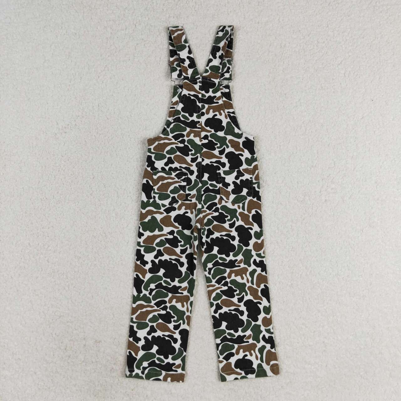 P0535 camo denim jumpsuit jeans overall suspender pants r 202407 RTS