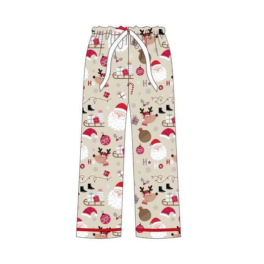 Christmas santa deer adult women pants sibling P0557 long pajamas 202407 preorder