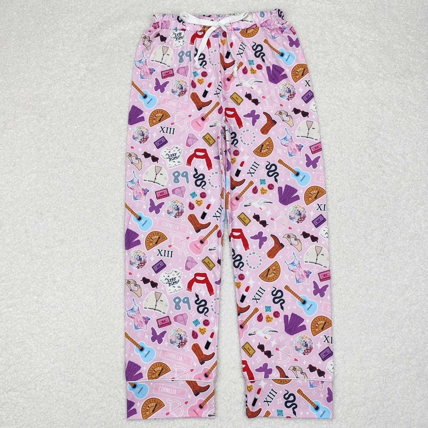 adult women pants sibling TS taylor swift P0559 long pajamas 202409 RTS