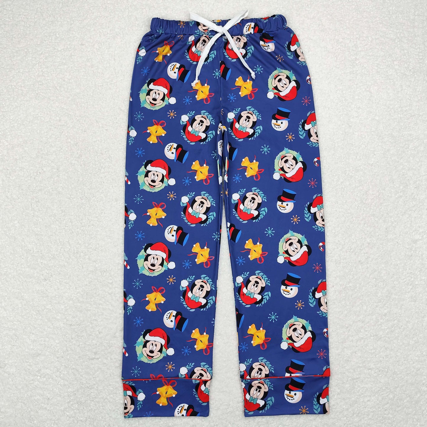 Christmas mouse sibling  P0568 adult long pajamas pants 202409 RTS