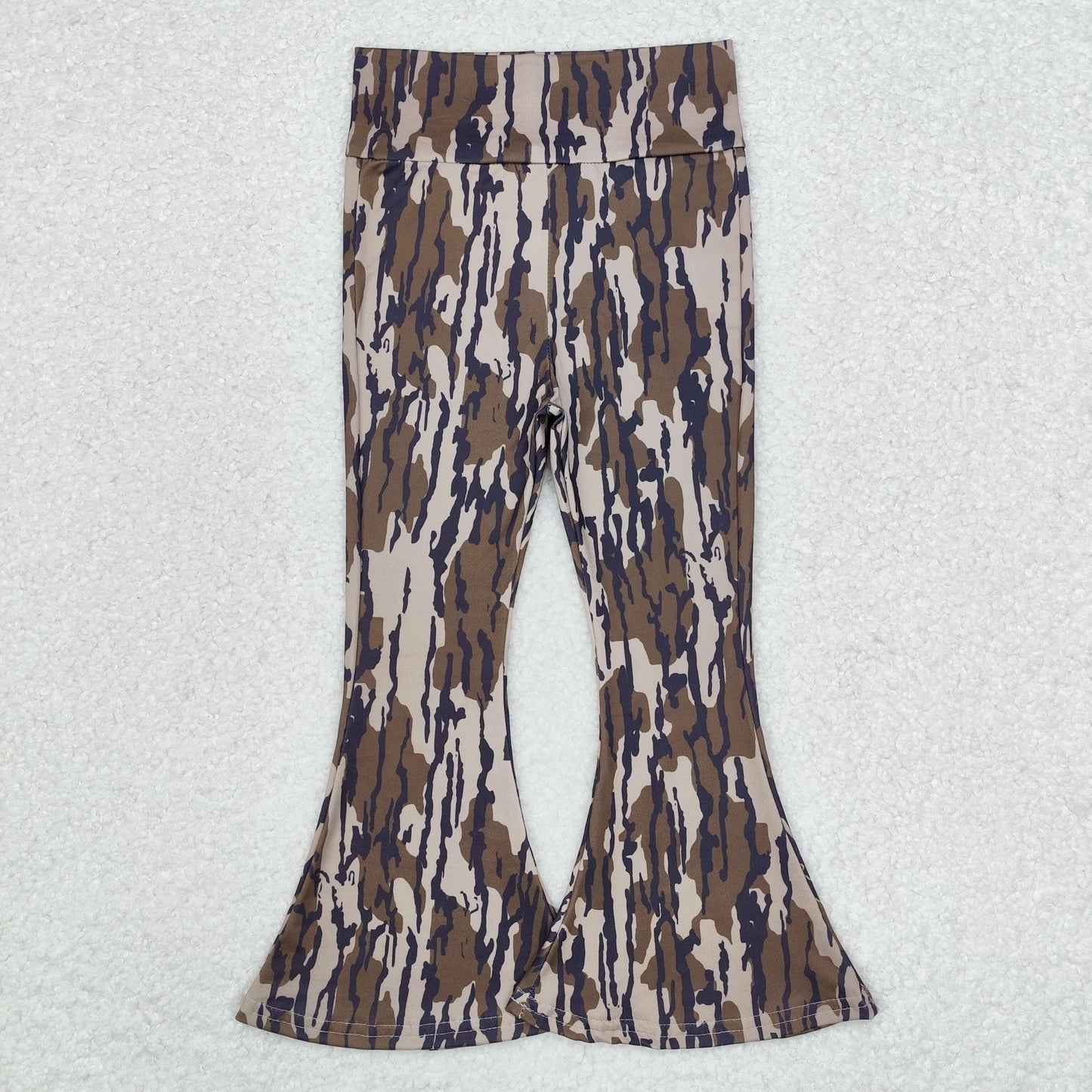 camo P0590 girl long bell pants preorder 202409  RTS