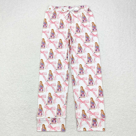 P0598 adult women pants sibling TS taylor swift long pajamas 202408 RTS