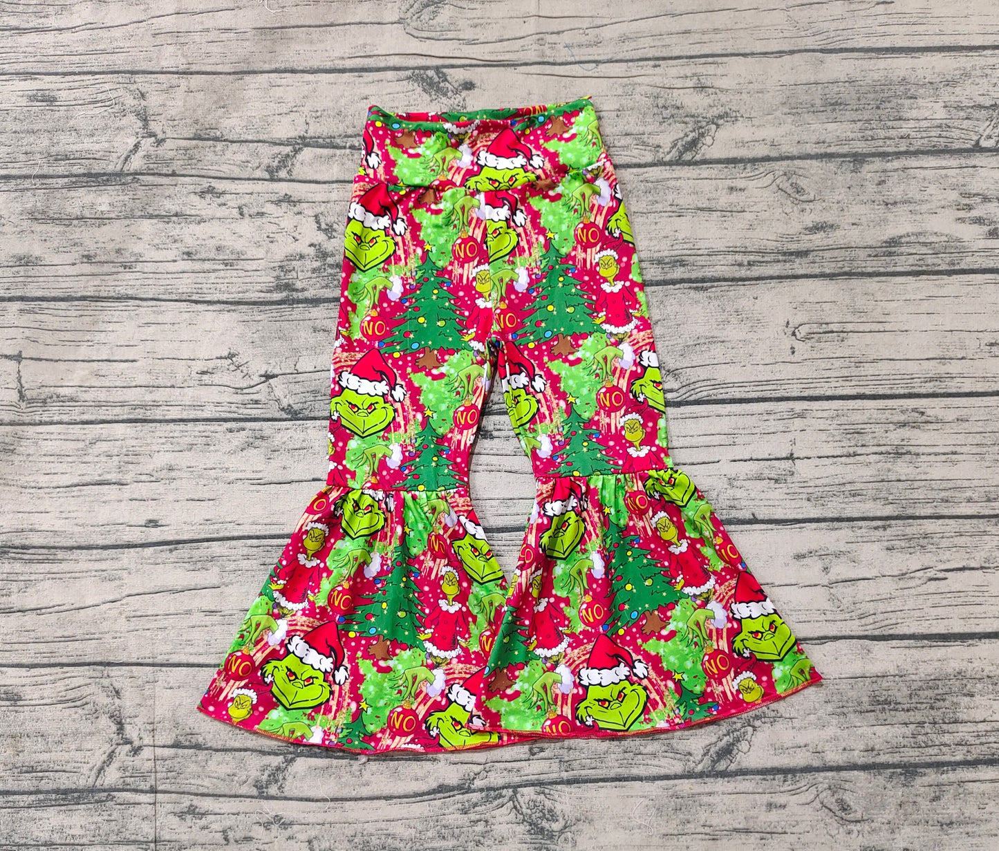 P0630 Christmas  grinch girl bell pants 202409  RTS