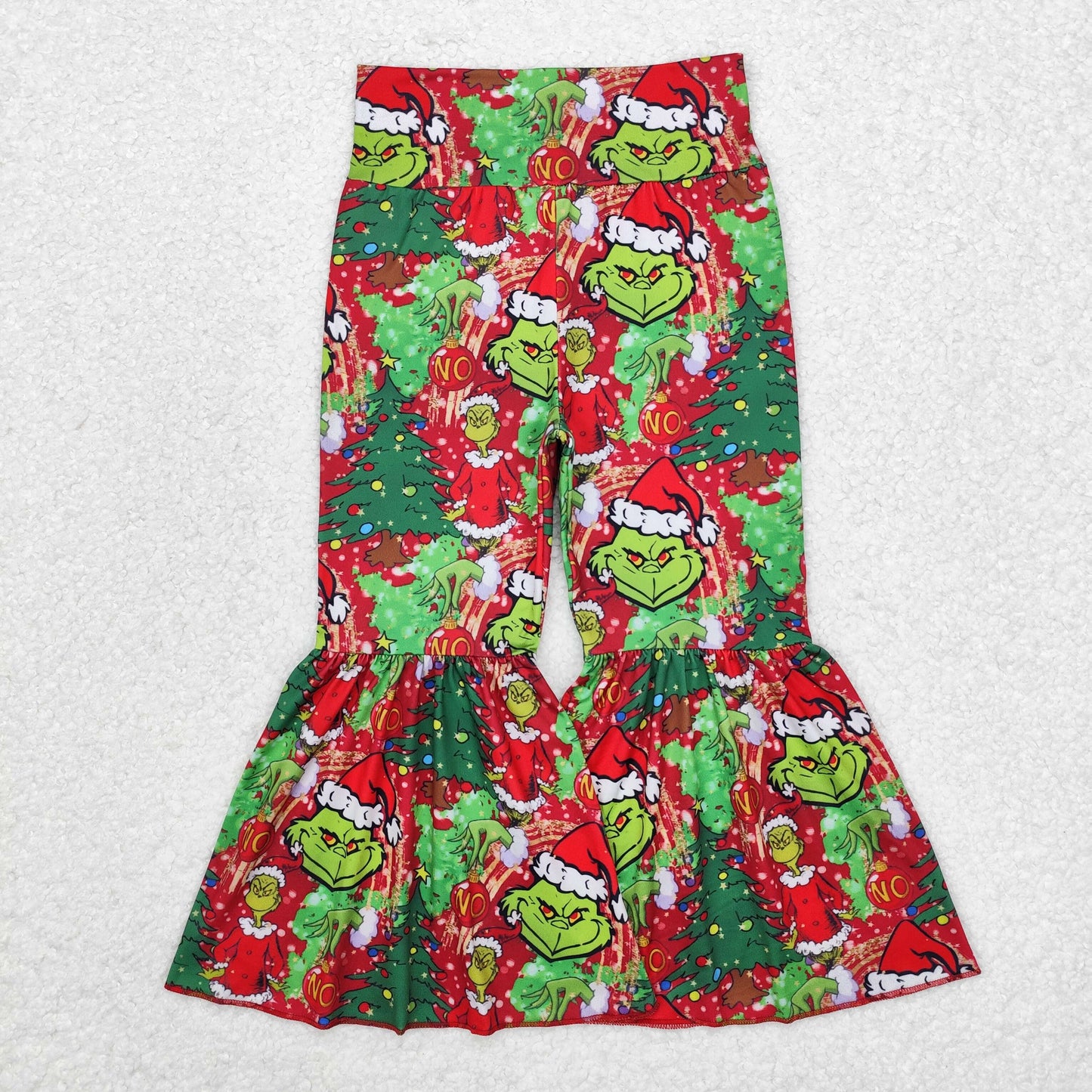 P0630 Christmas  grinch girl bell pants 202409  RTS