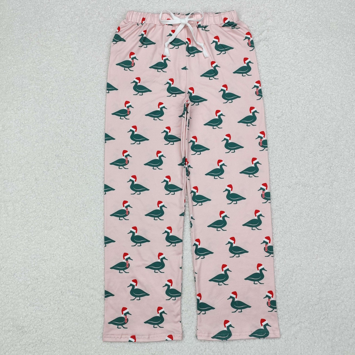 adult women Christmas duck sibling P0637 adult  long pajamas pants 202410  RTS