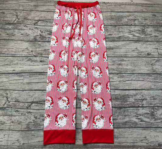 P0646 成人男 adult men pants sibling  Chritstmas santa dad long pajamas 202409 preorder