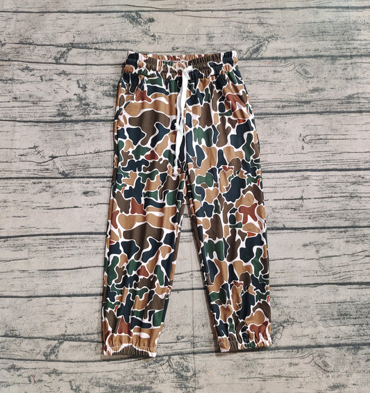 P0650 kids camo Jogger  girl long pants preorder