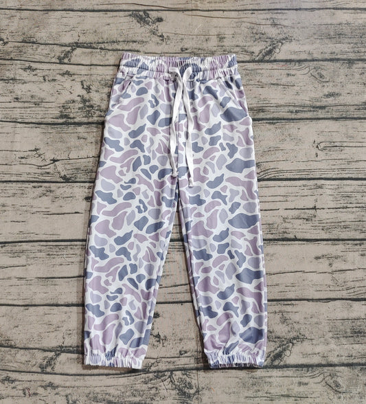 P0651 kids camo Jogger  girl long pants preorder