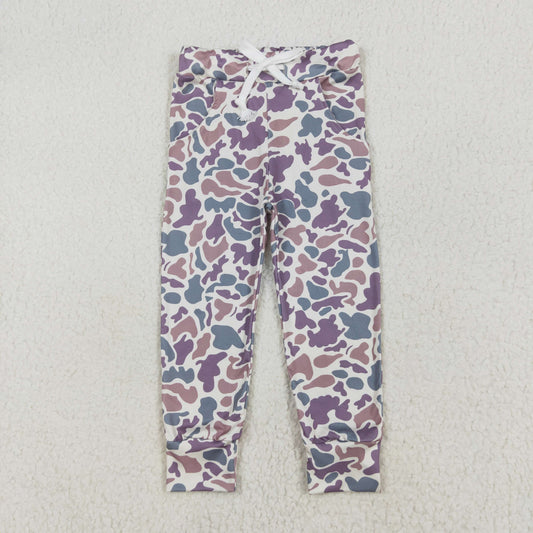 P0659 kids camo Jogger  girl long pants 202501 RTS