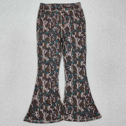 P0719 adult yoga camo kids  long pants 2024501 RTS