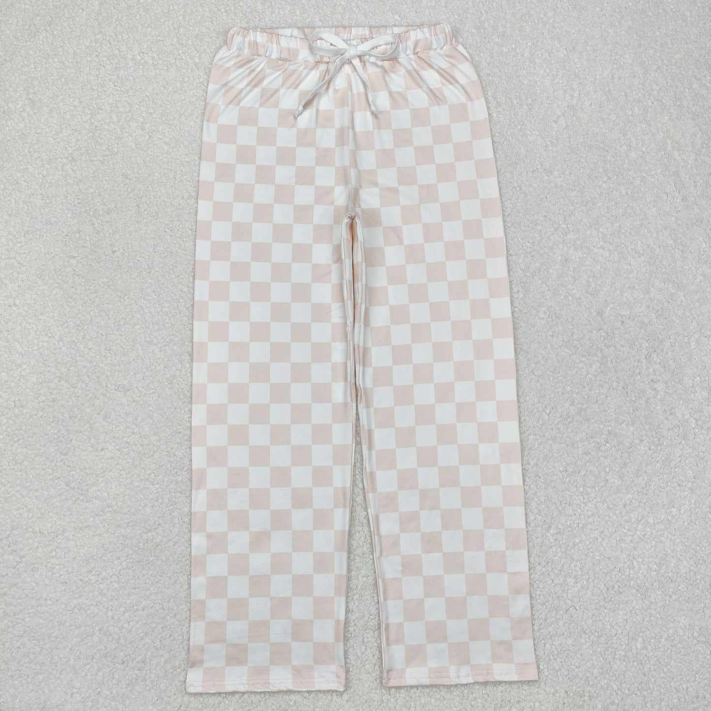 P0730 adult checkerboard long pants 202412 RTS