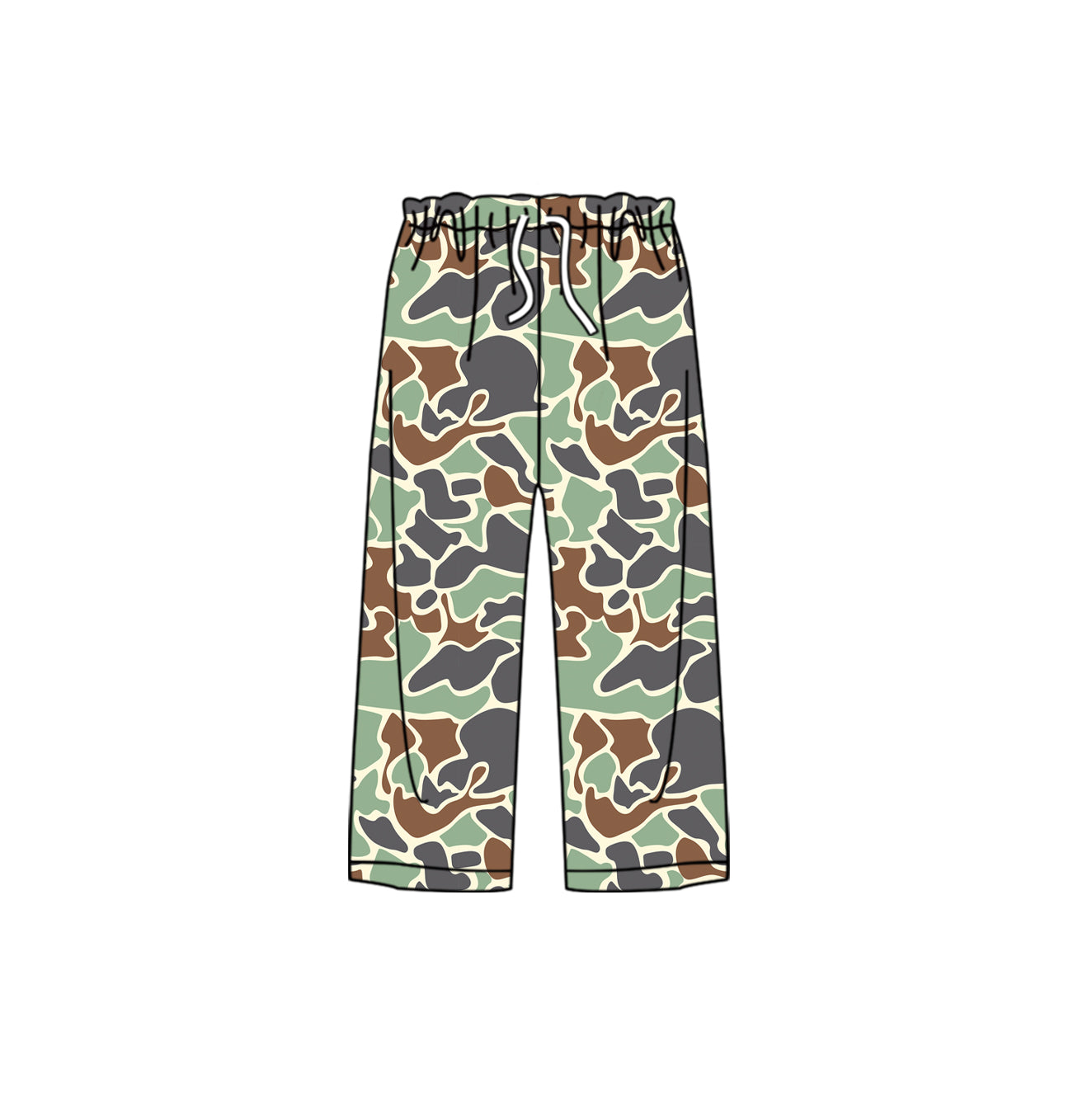 P0805 camo adult  pants sibling Christmas  long pajamas 202507 preorder
